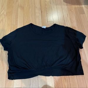 Black Crop Top